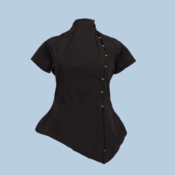 Monroe the Label Mika Top black | size XS - Picture 7 of 8